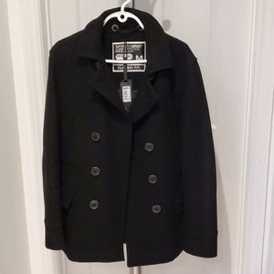 Superdry Black Peacoat